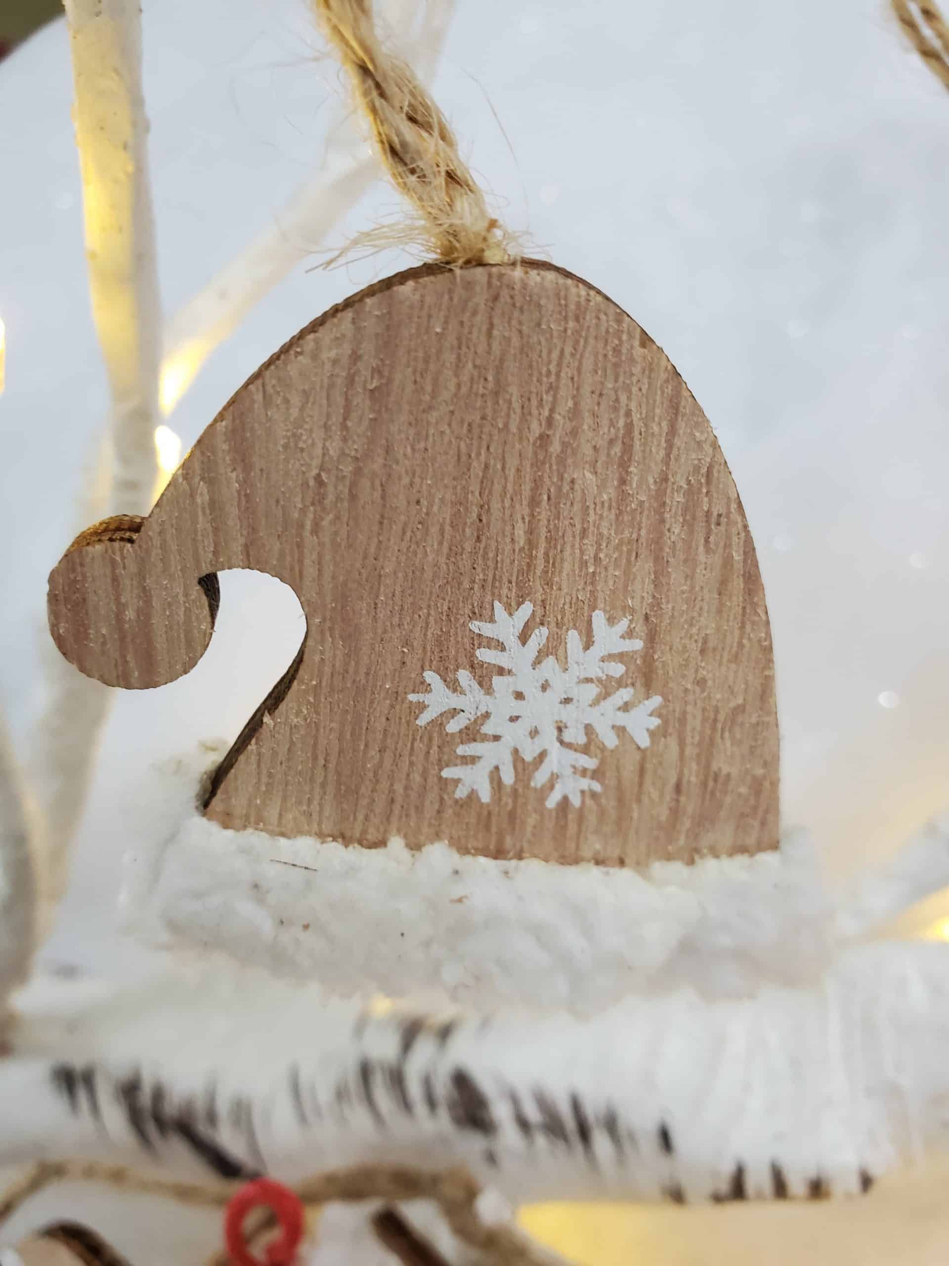 Alpine Sports Wooden Christmas Tree Decorations