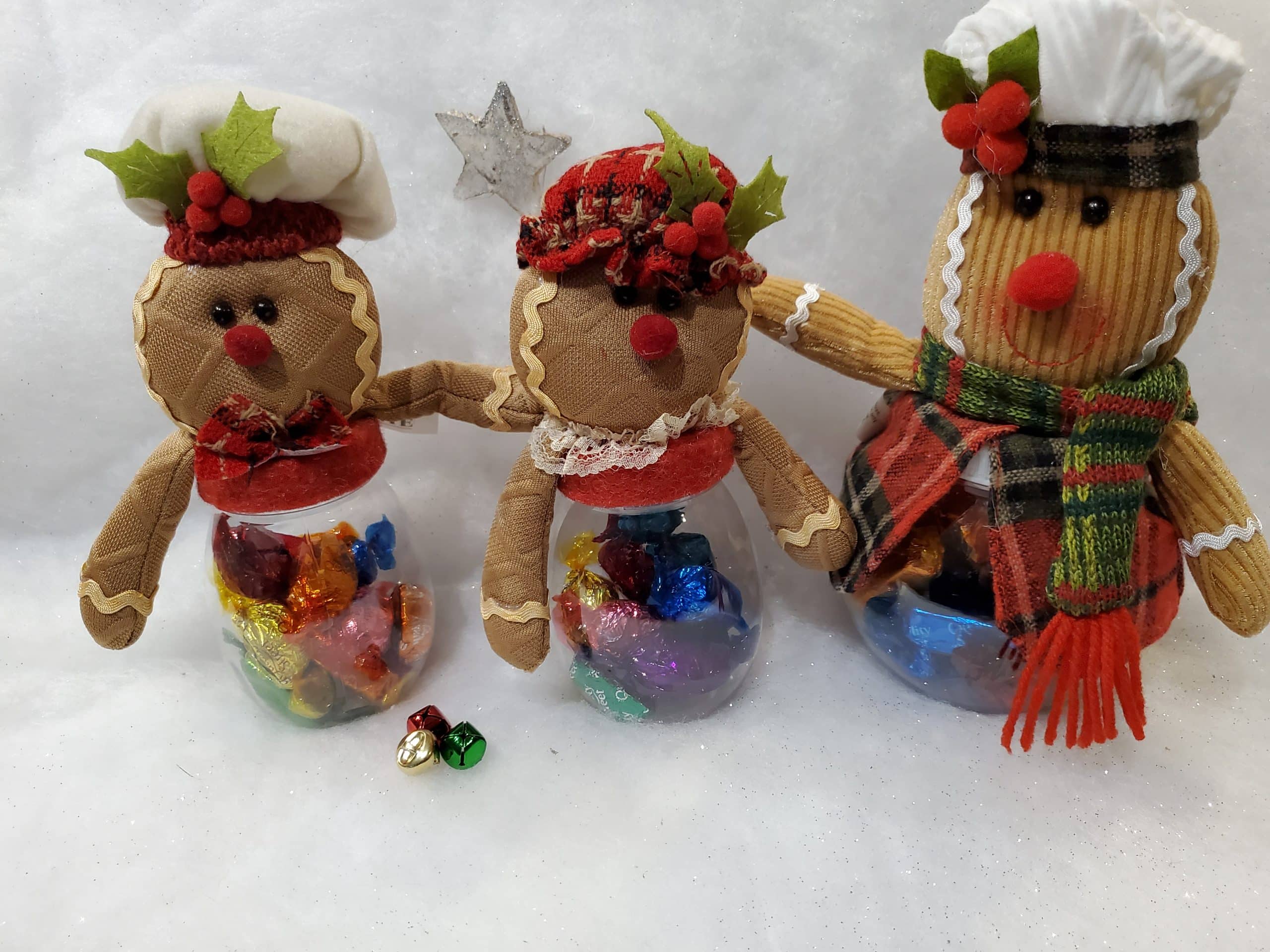 Gingerbread Sweetie Jars