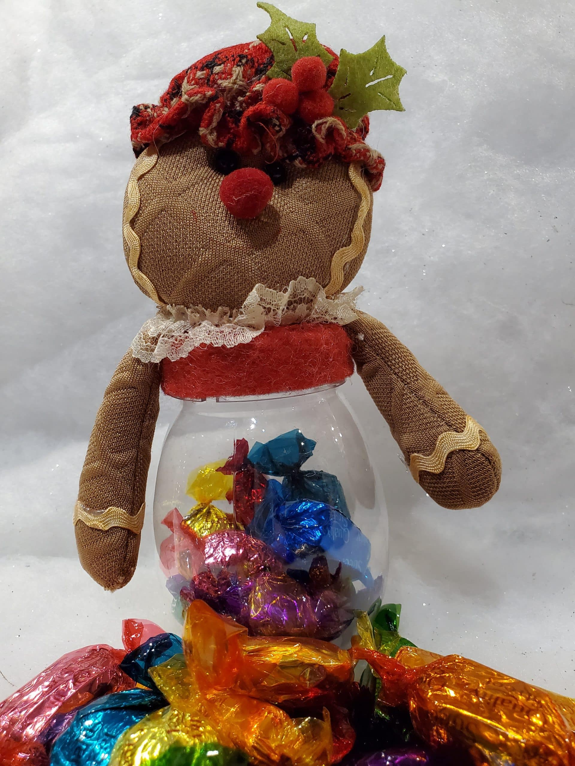 Gingerbread Sweetie Jars
