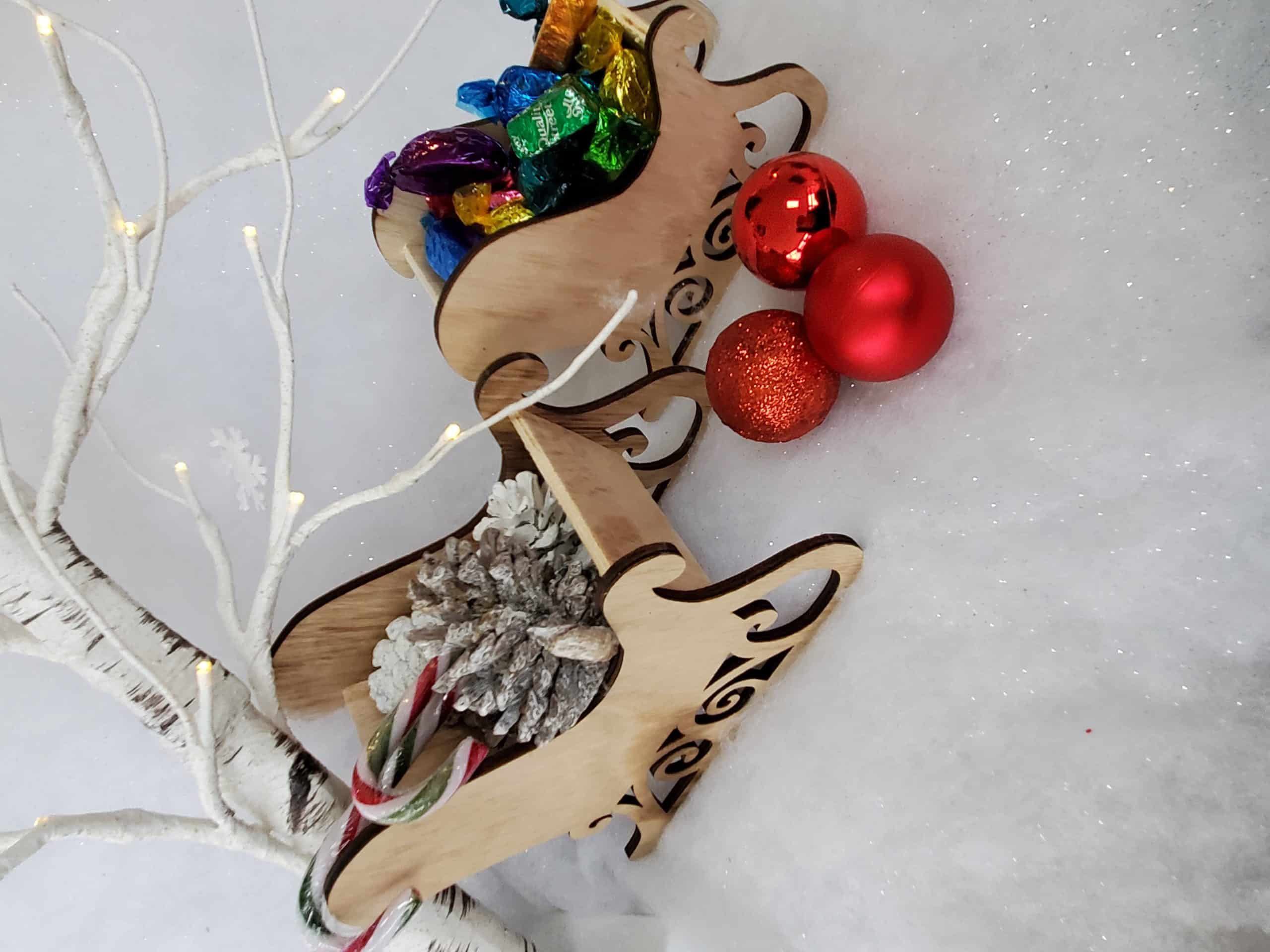 Light-up Wooden Scene