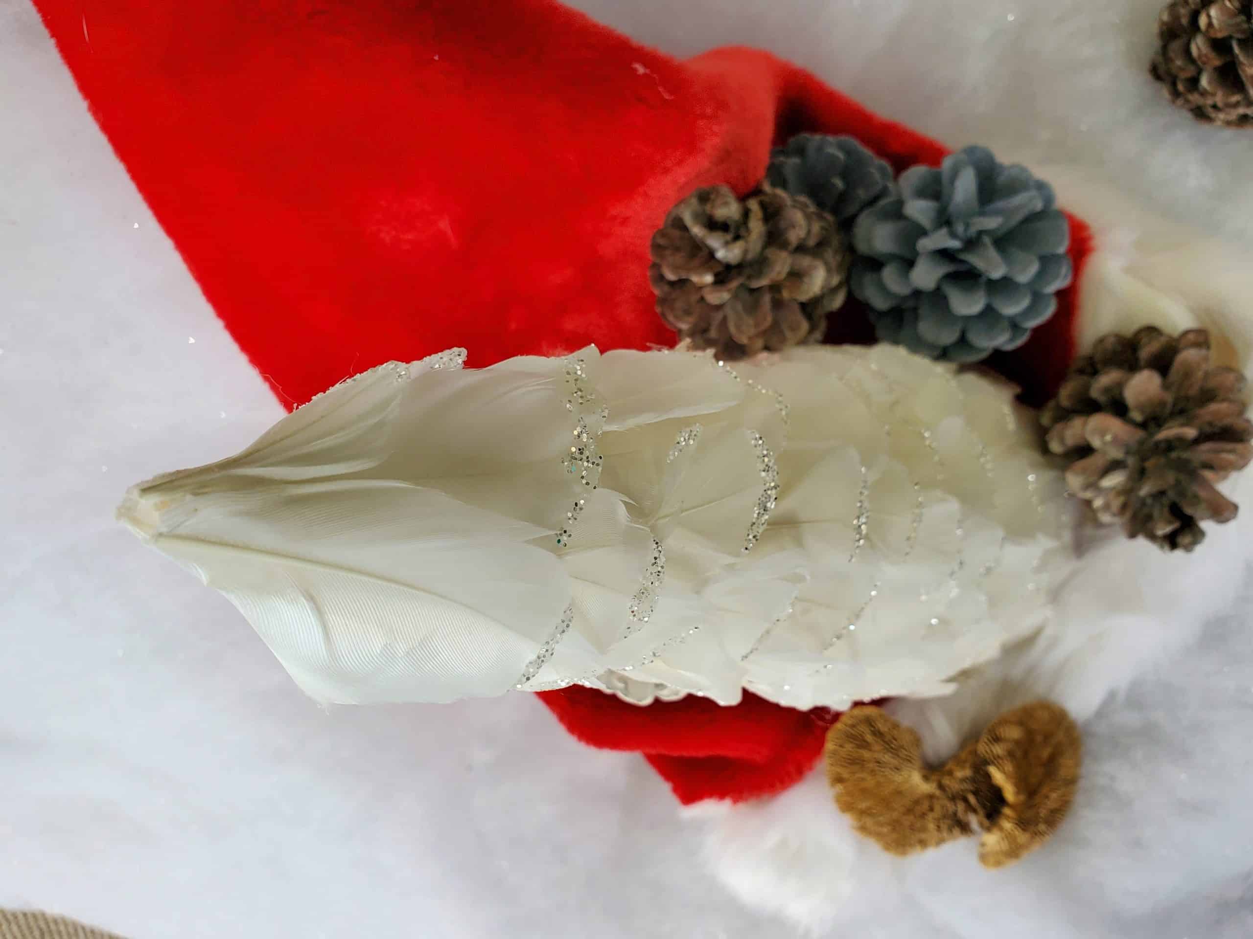 White feather tree
