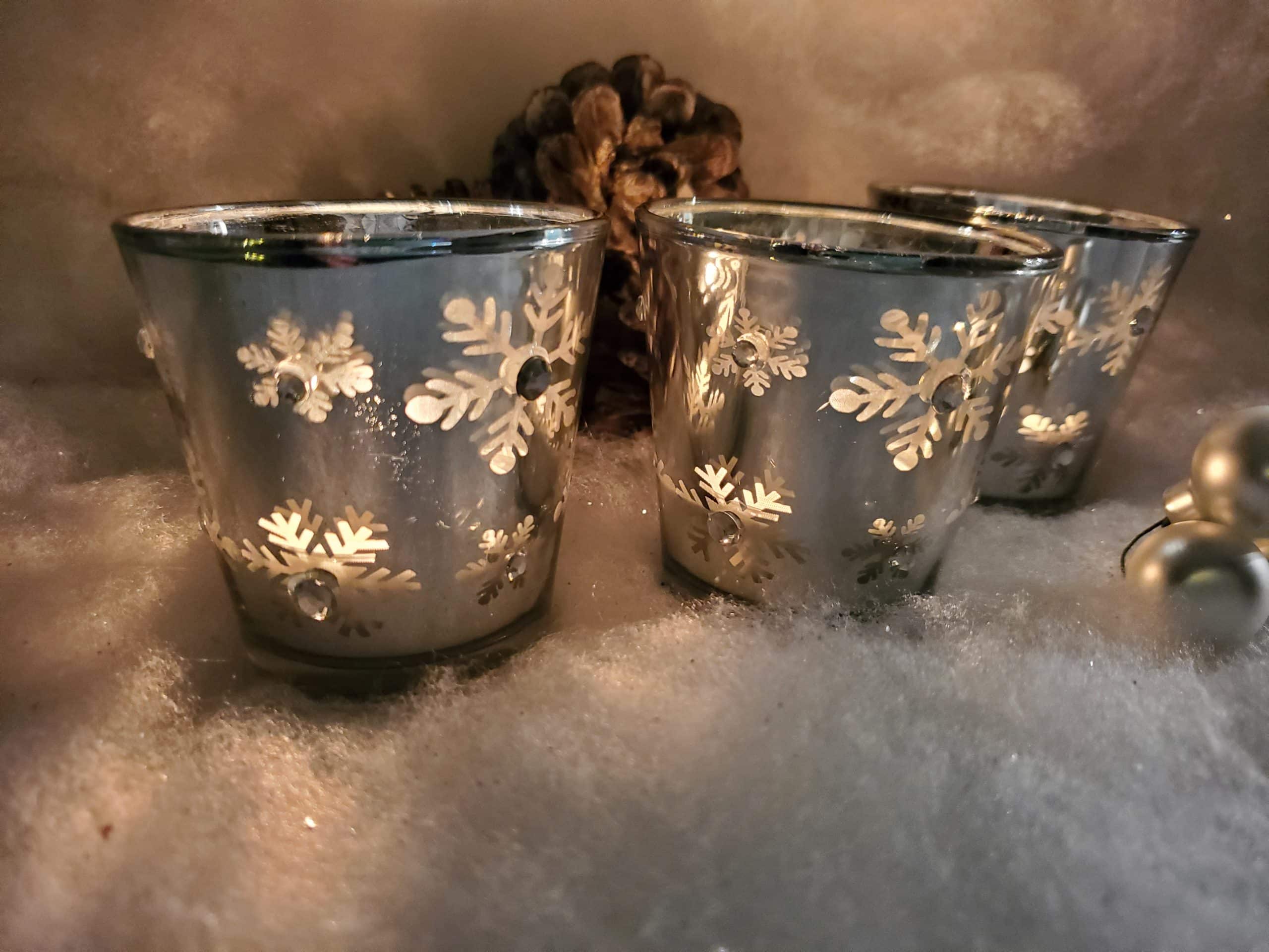 Silver Mirror Tea-Lights
