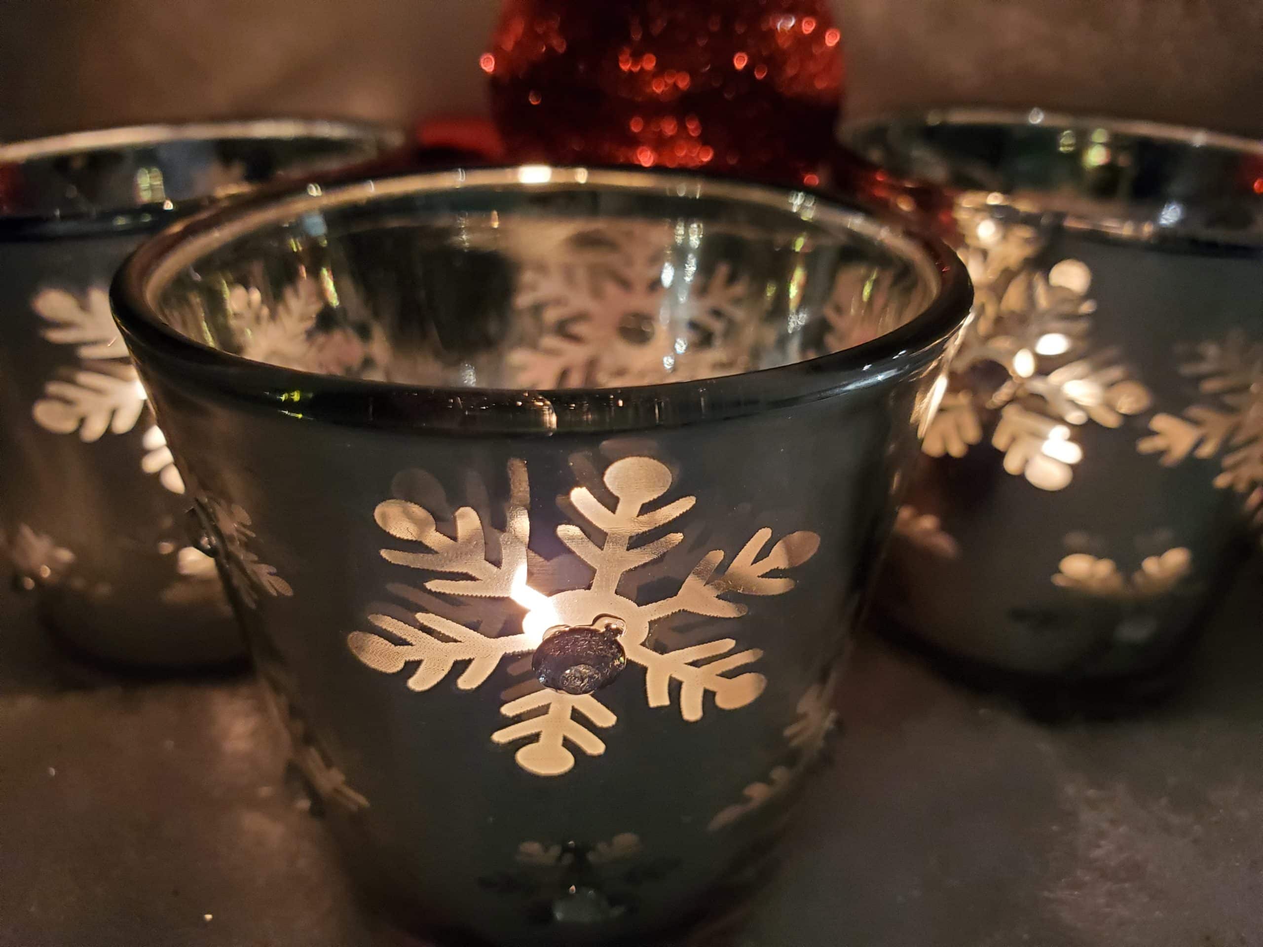 Silver Mirror Tea-Lights
