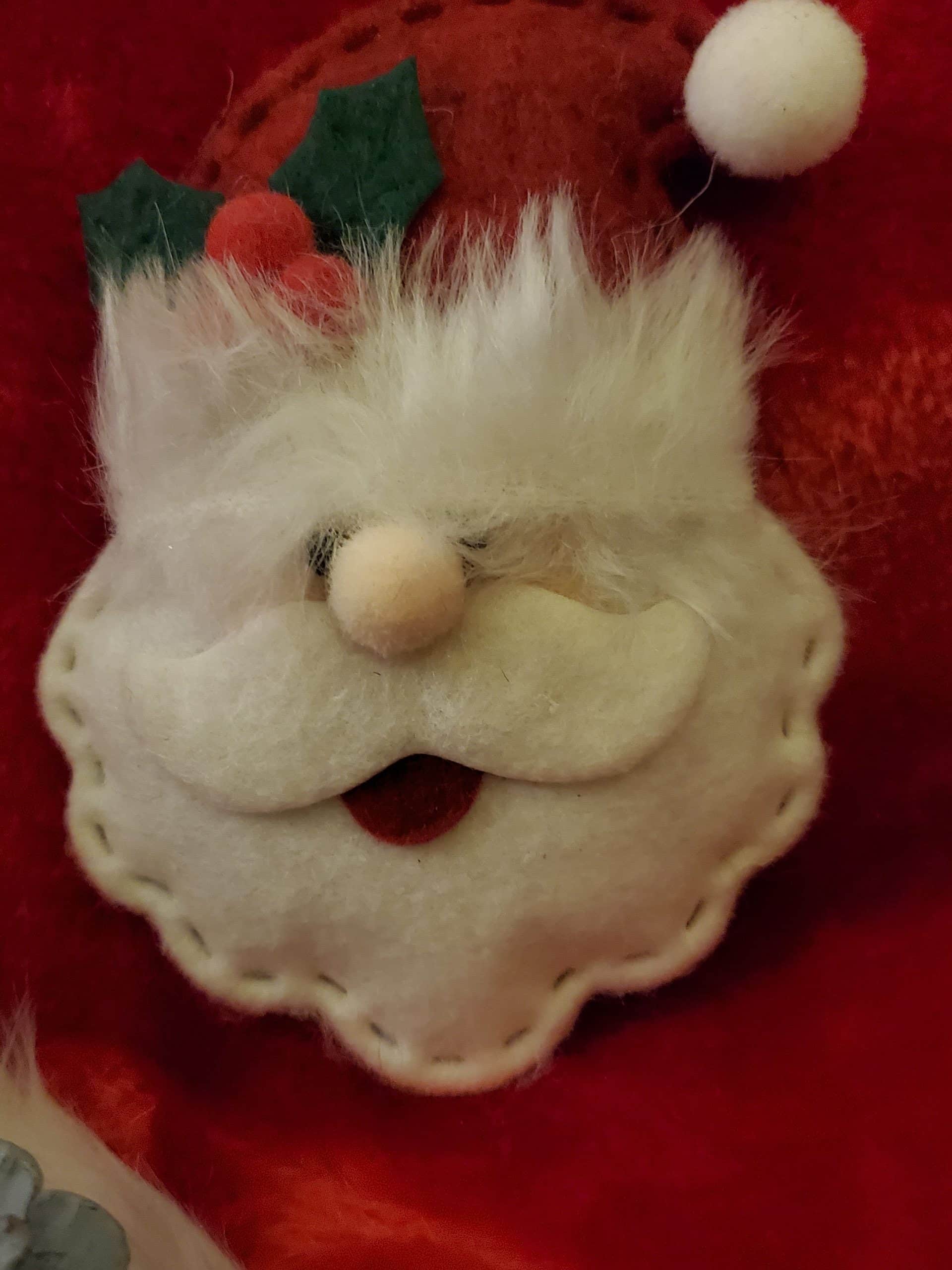 Felt Santa Head