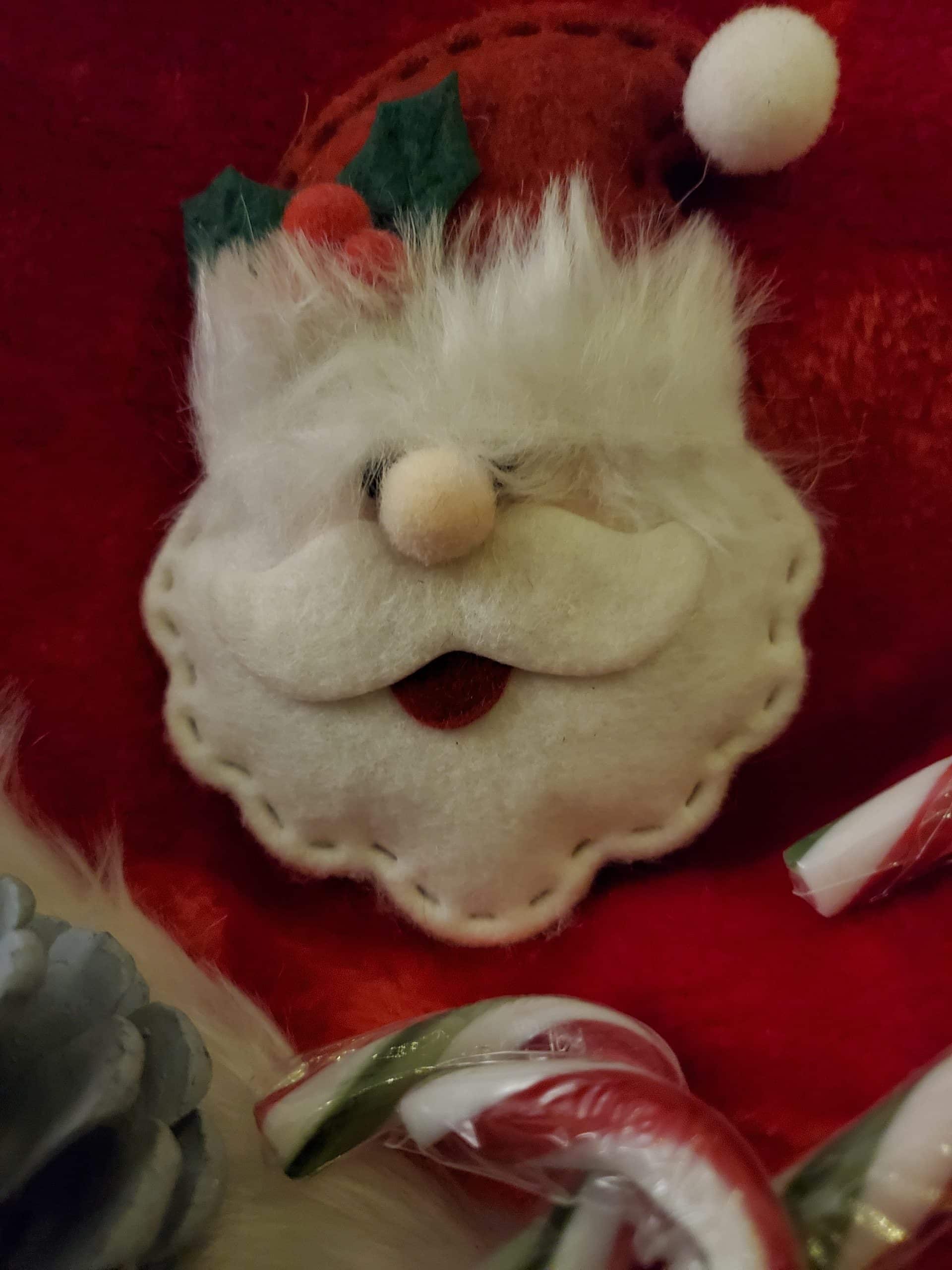 Felt Santa Head
