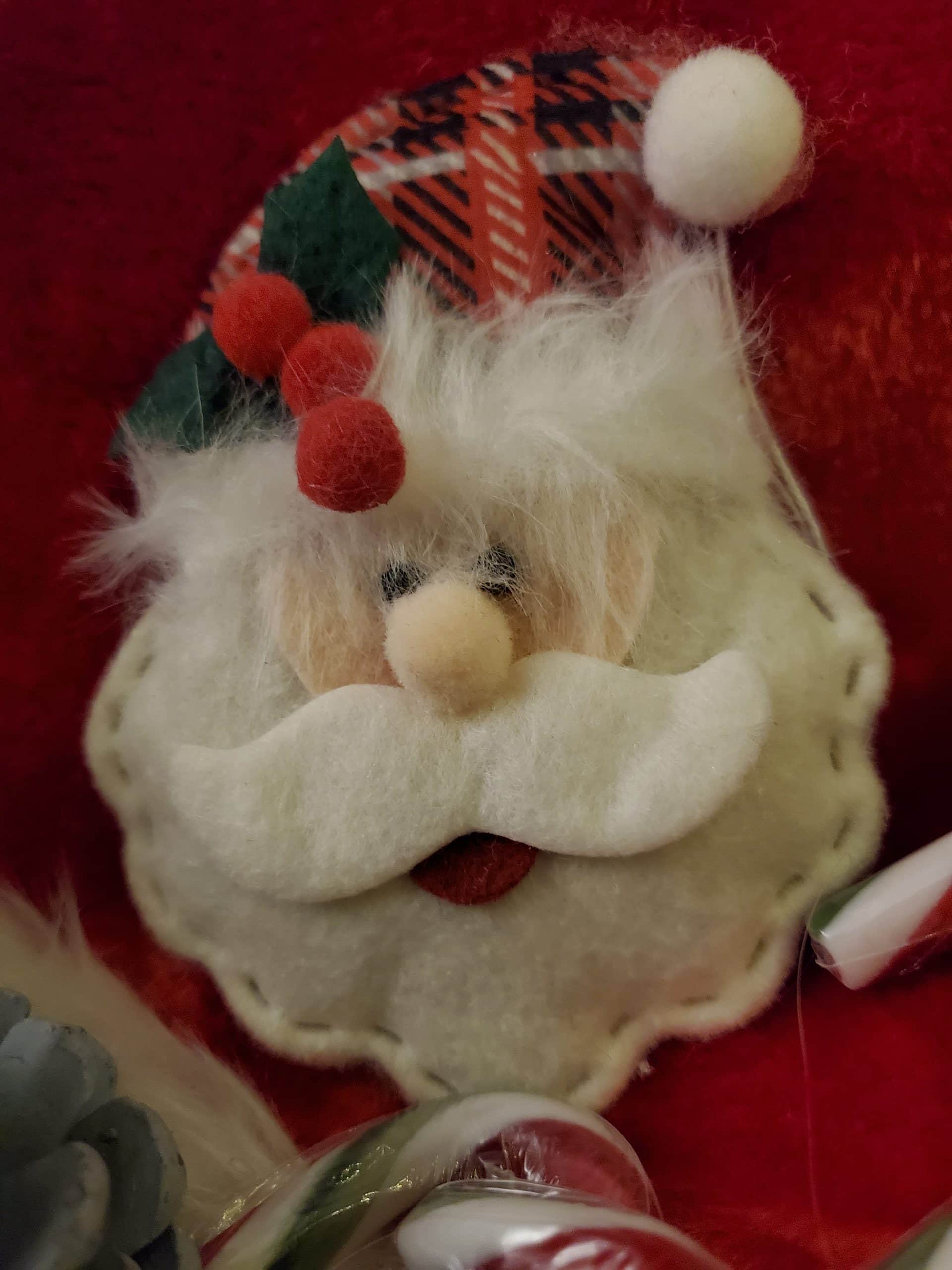 Felt Santa Head