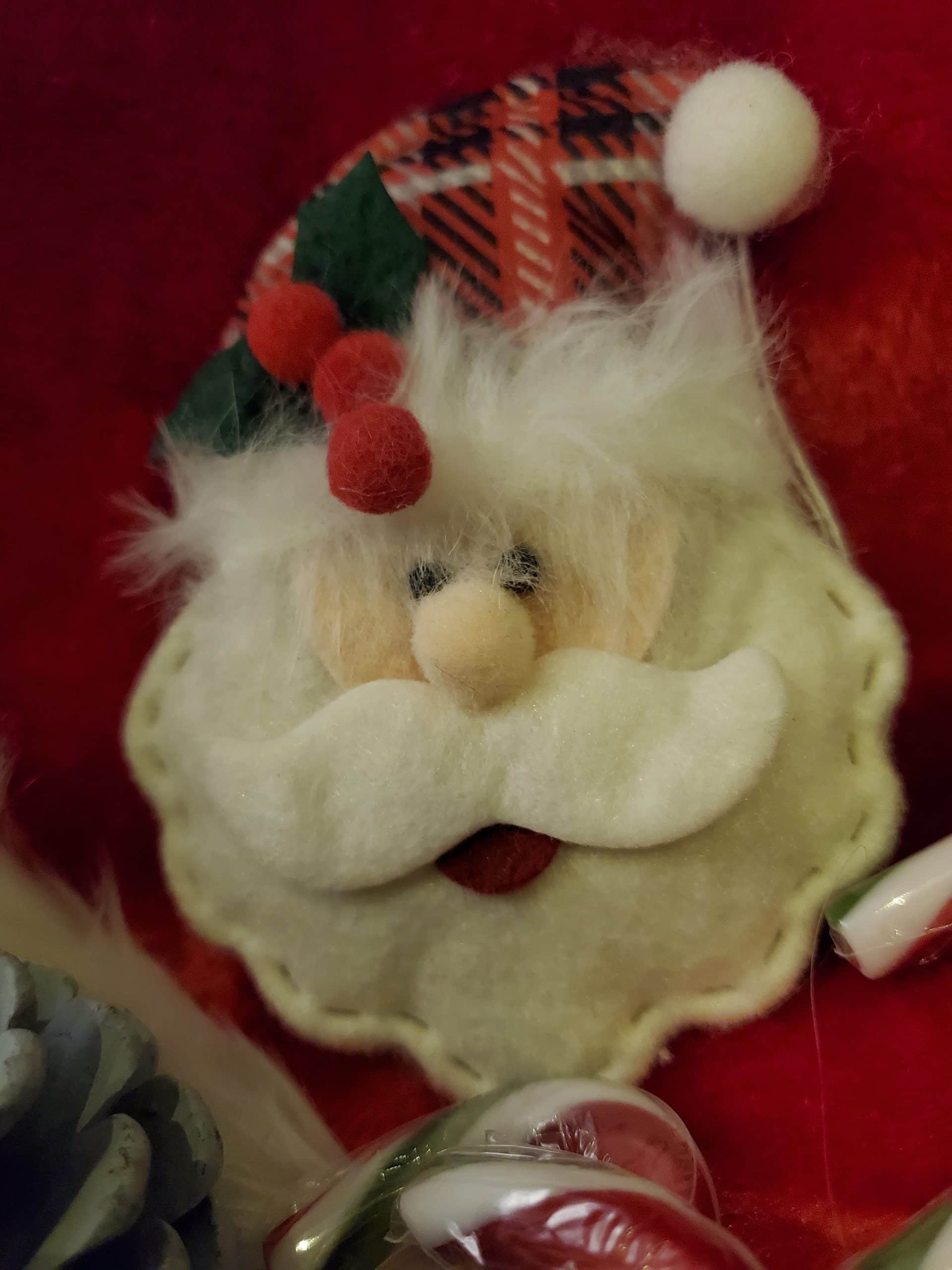 Felt Santa Head