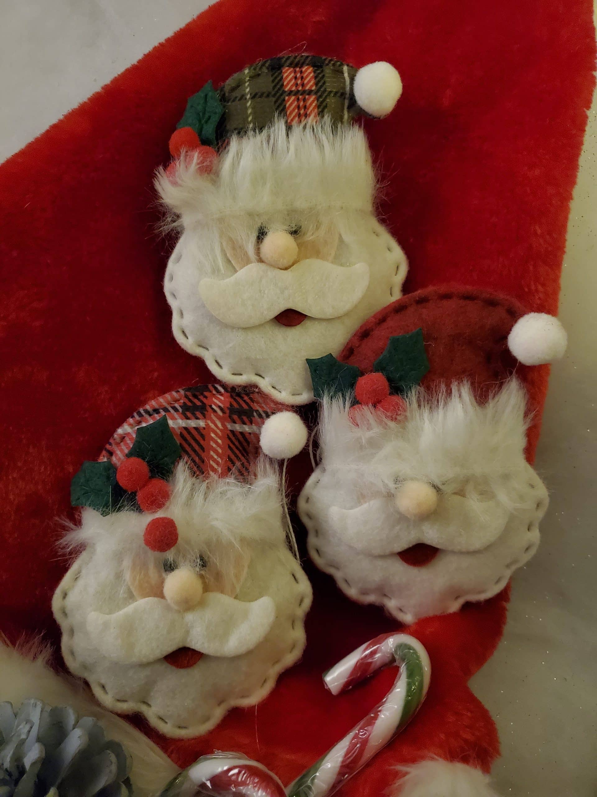 Felt Santa Head