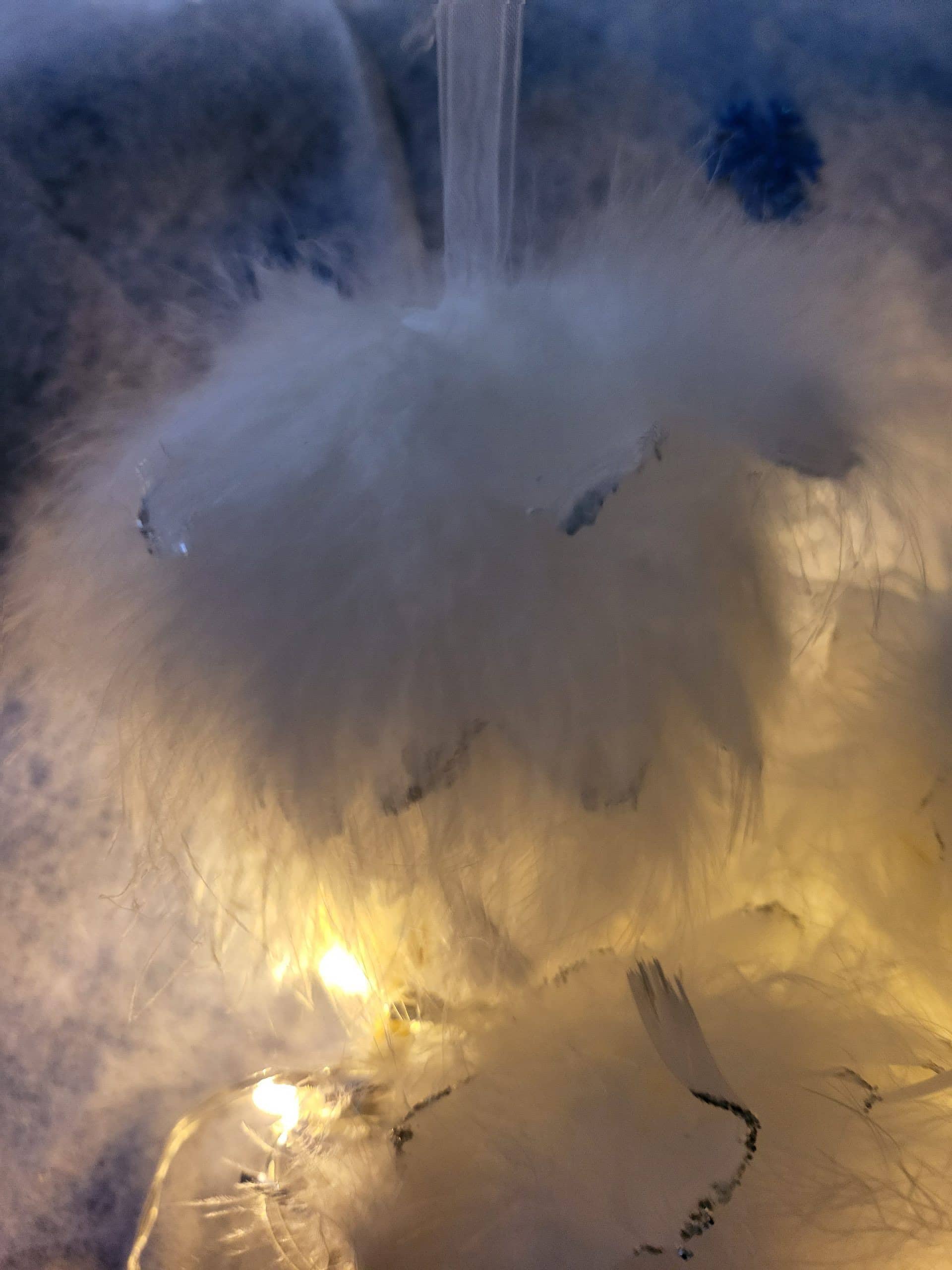 Fluffy Feather Bauble