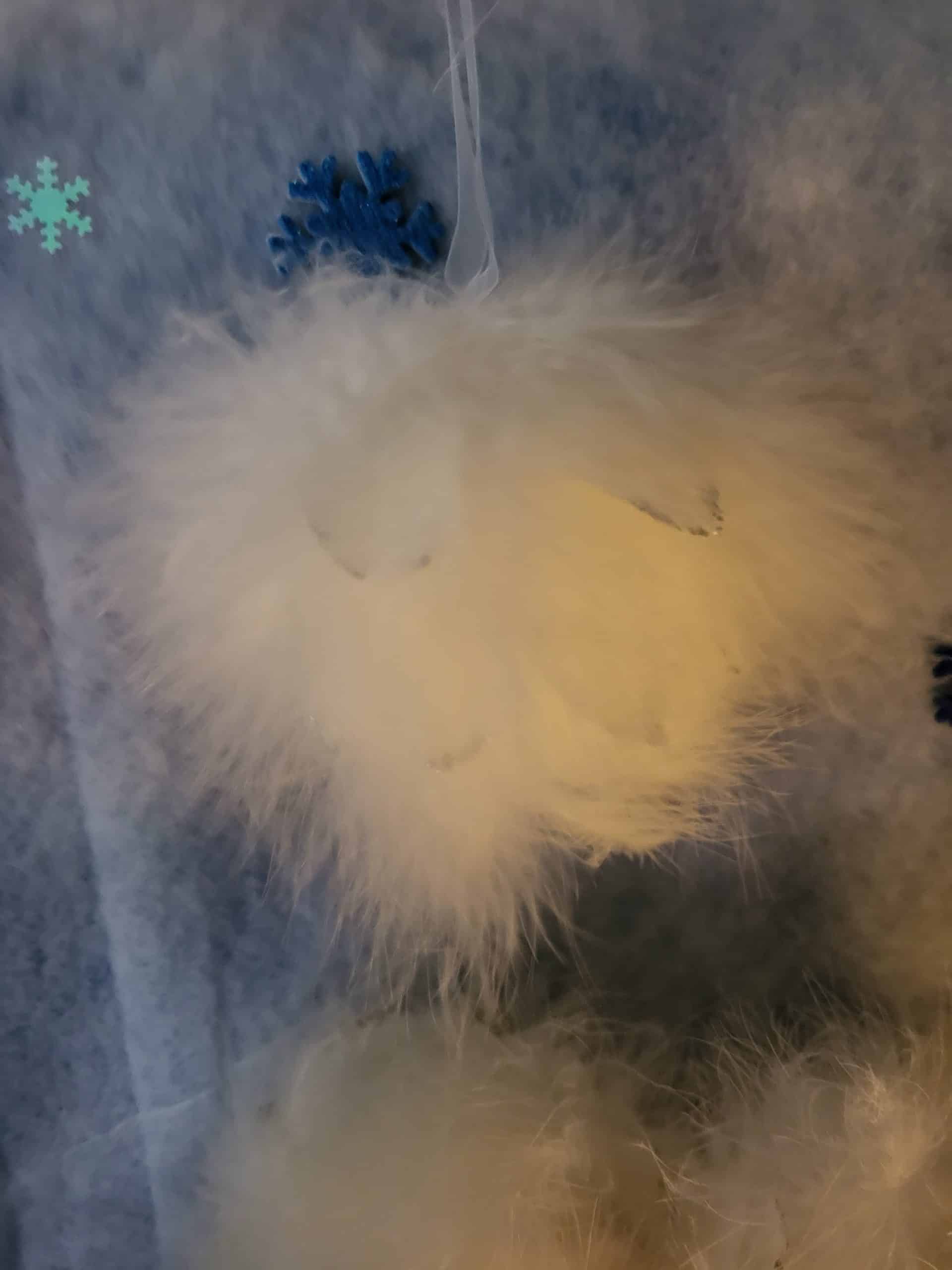 Fluffy Feather Bauble