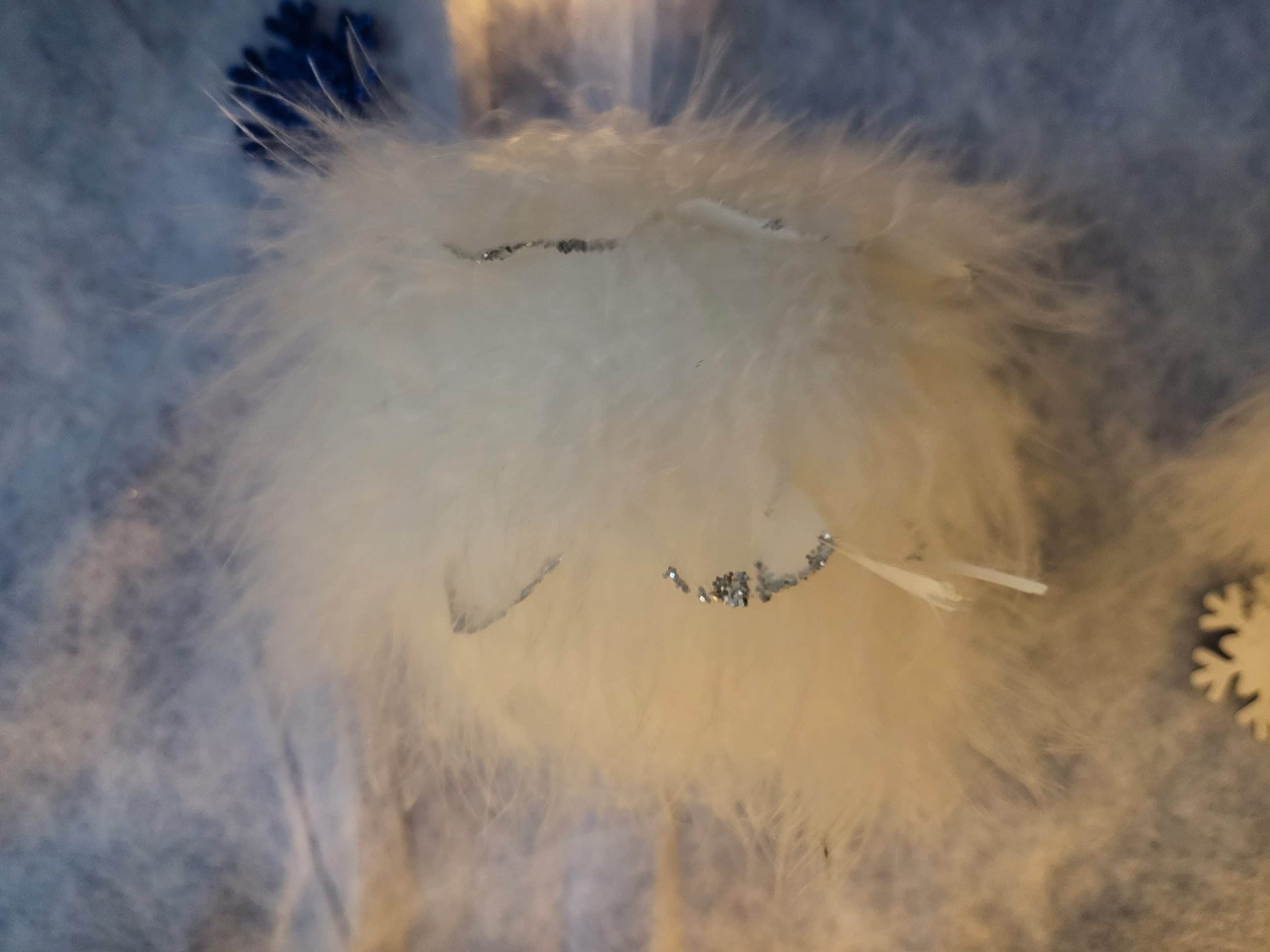 Fluffy Feather Bauble