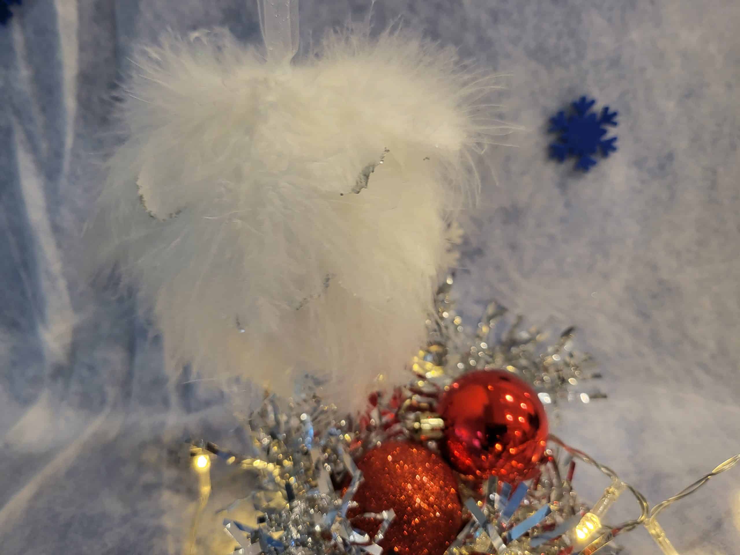 Fluffy Feather Bauble