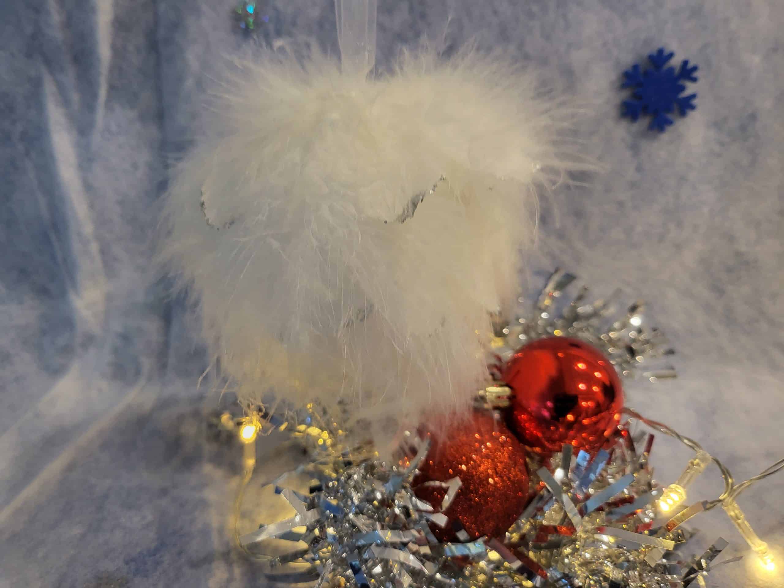 Fluffy Feather Bauble