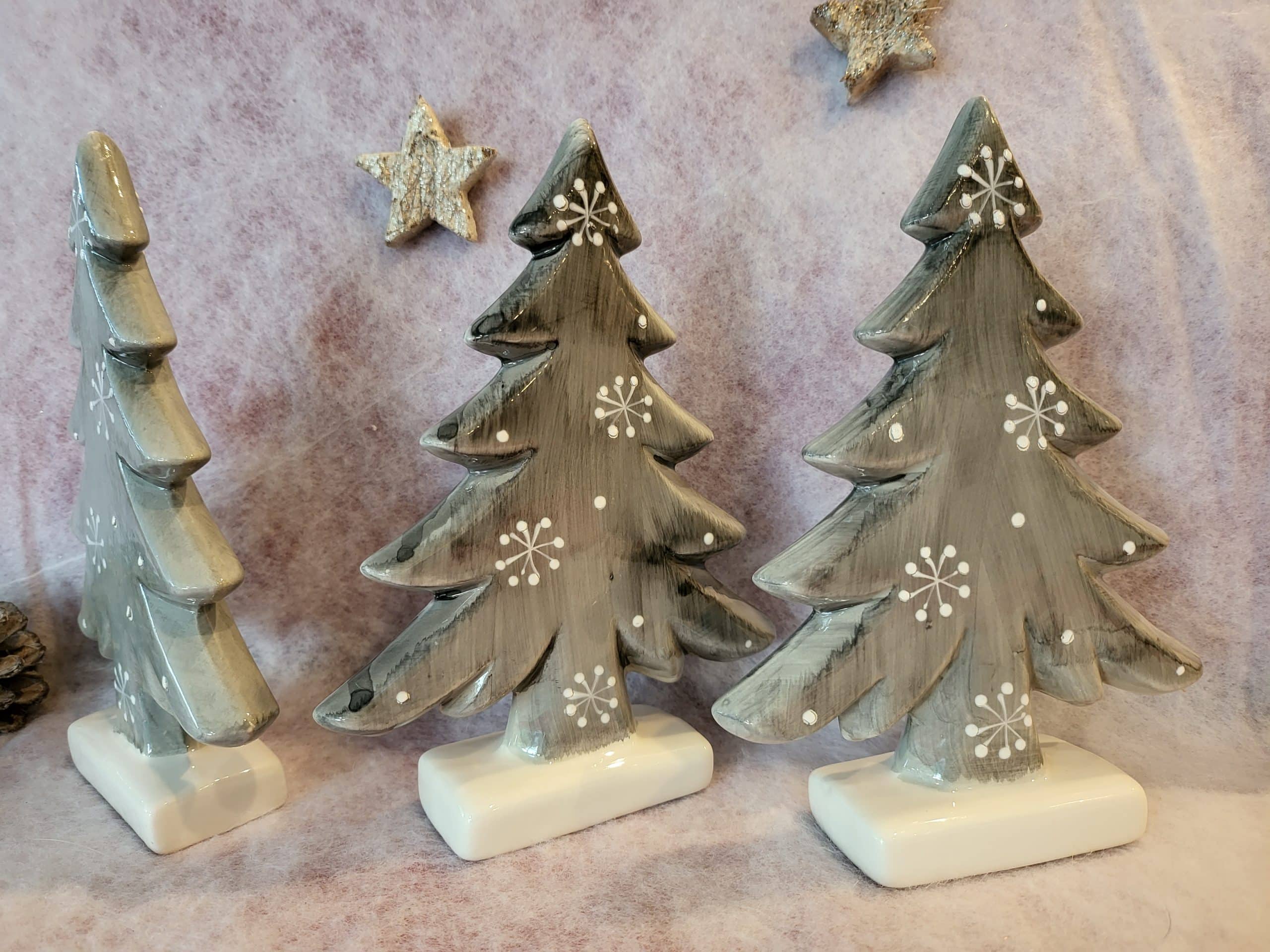 Grey ceramic Tree