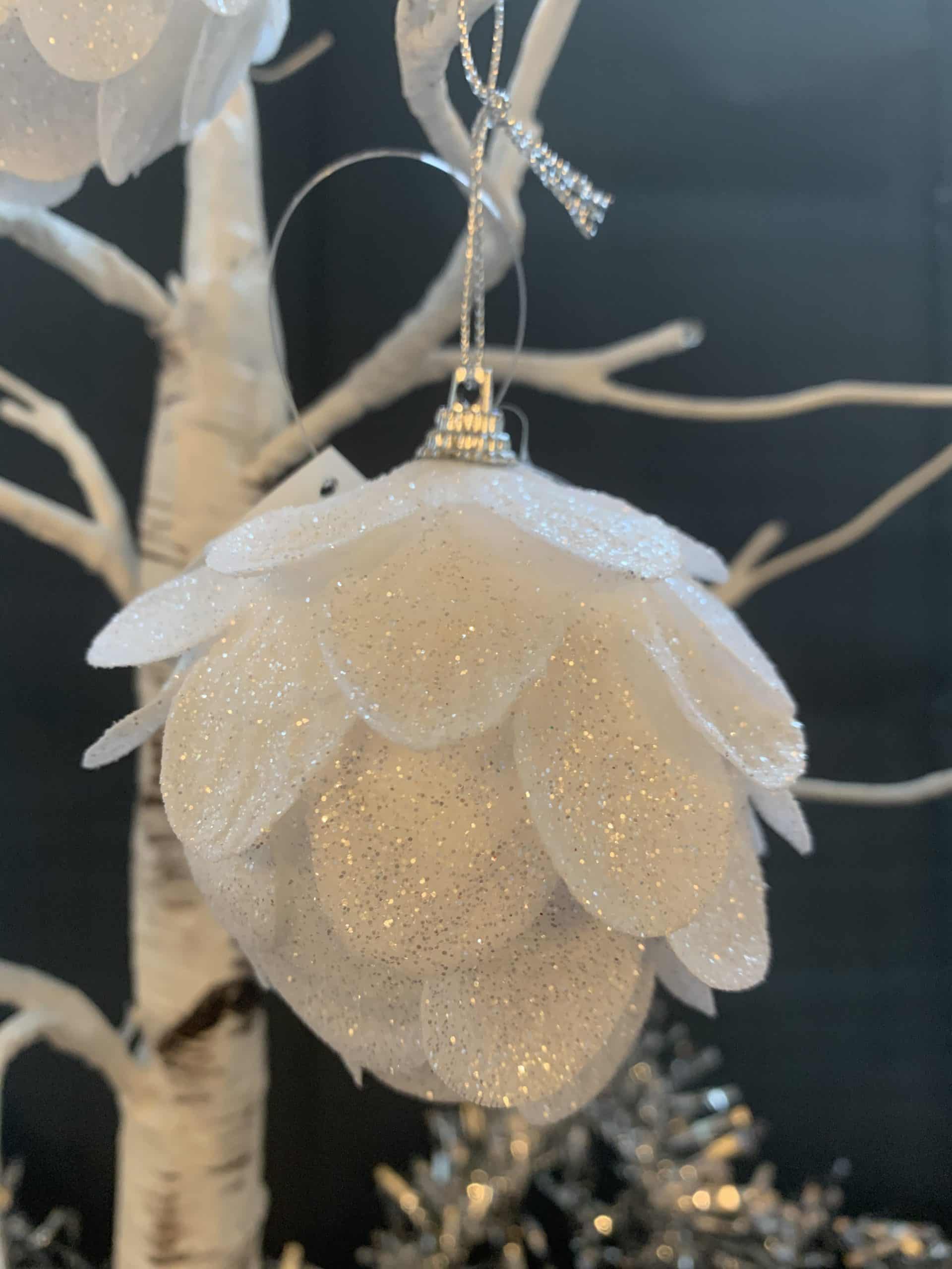 Hanging Feathery look baubles