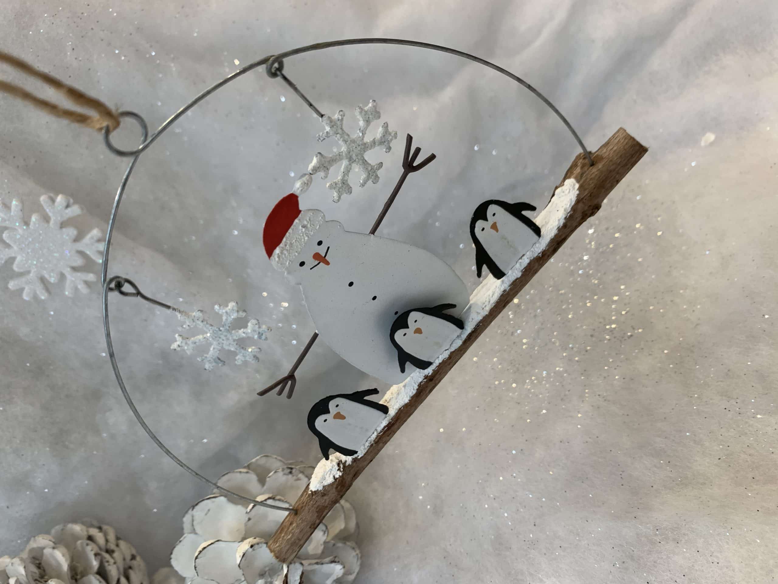 Shoeless Joe Snowman and Penguins