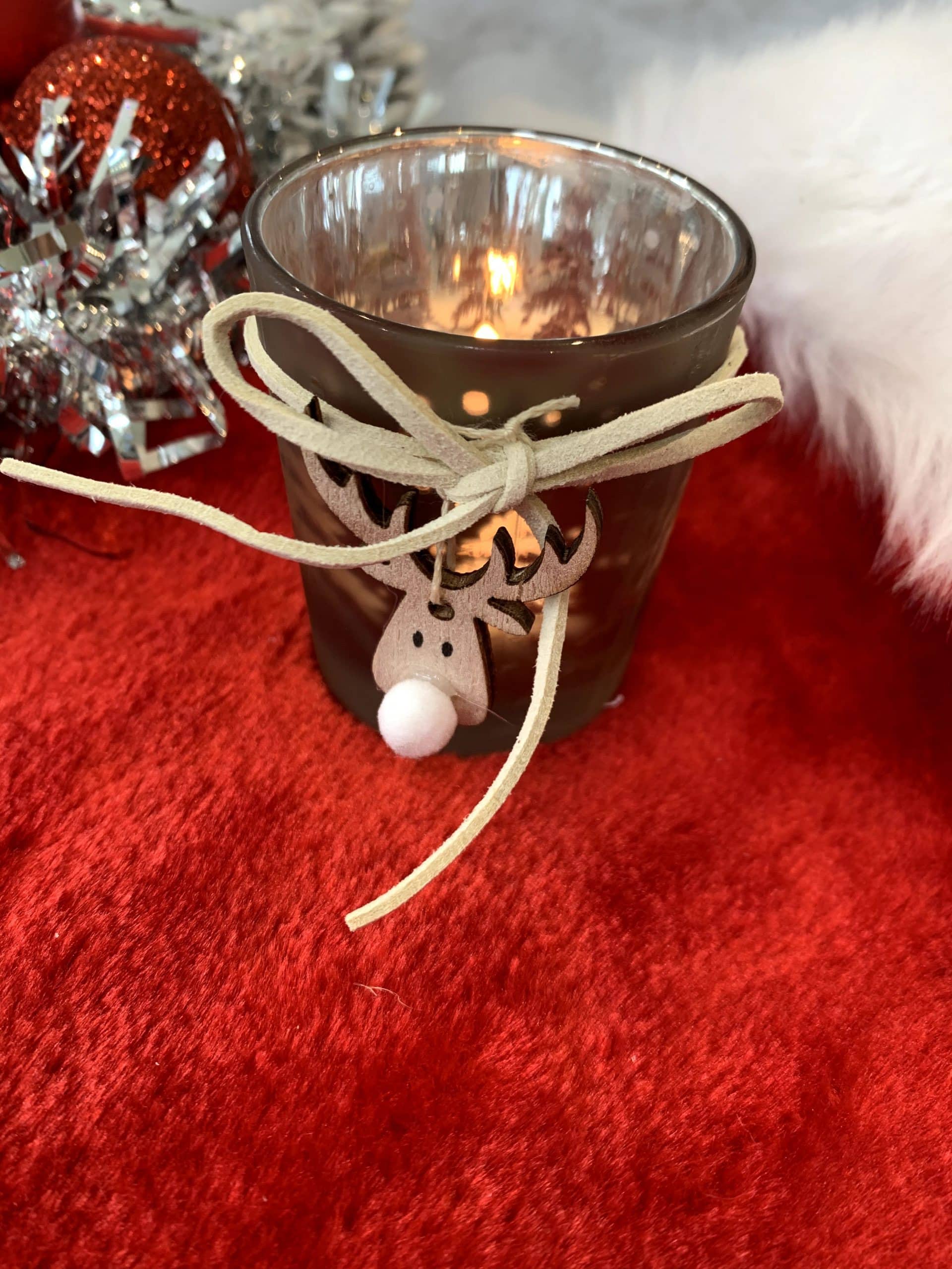 Reindeer Tea Light Holder
