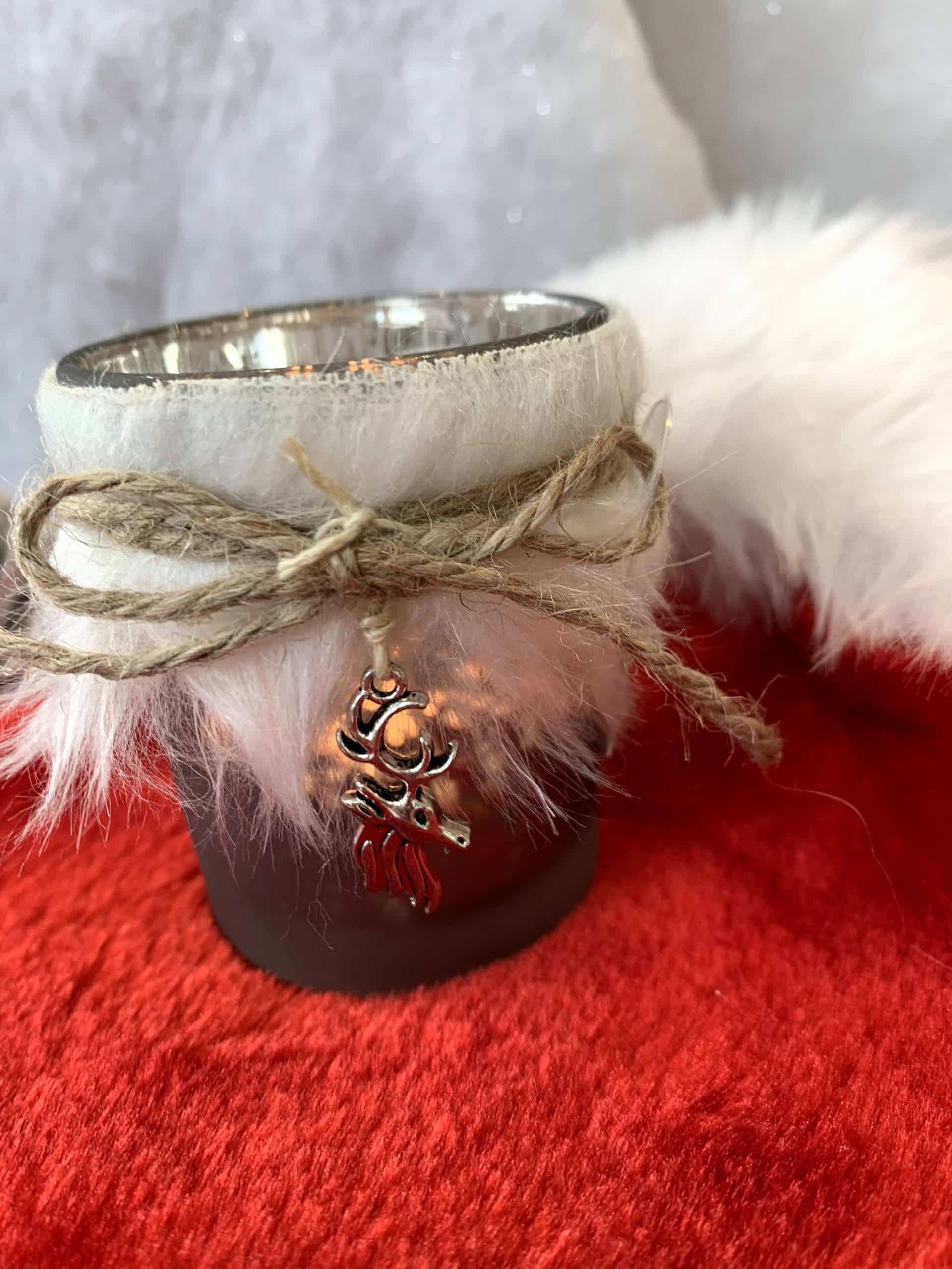 Winter Woodland Fur Tea Light Holders