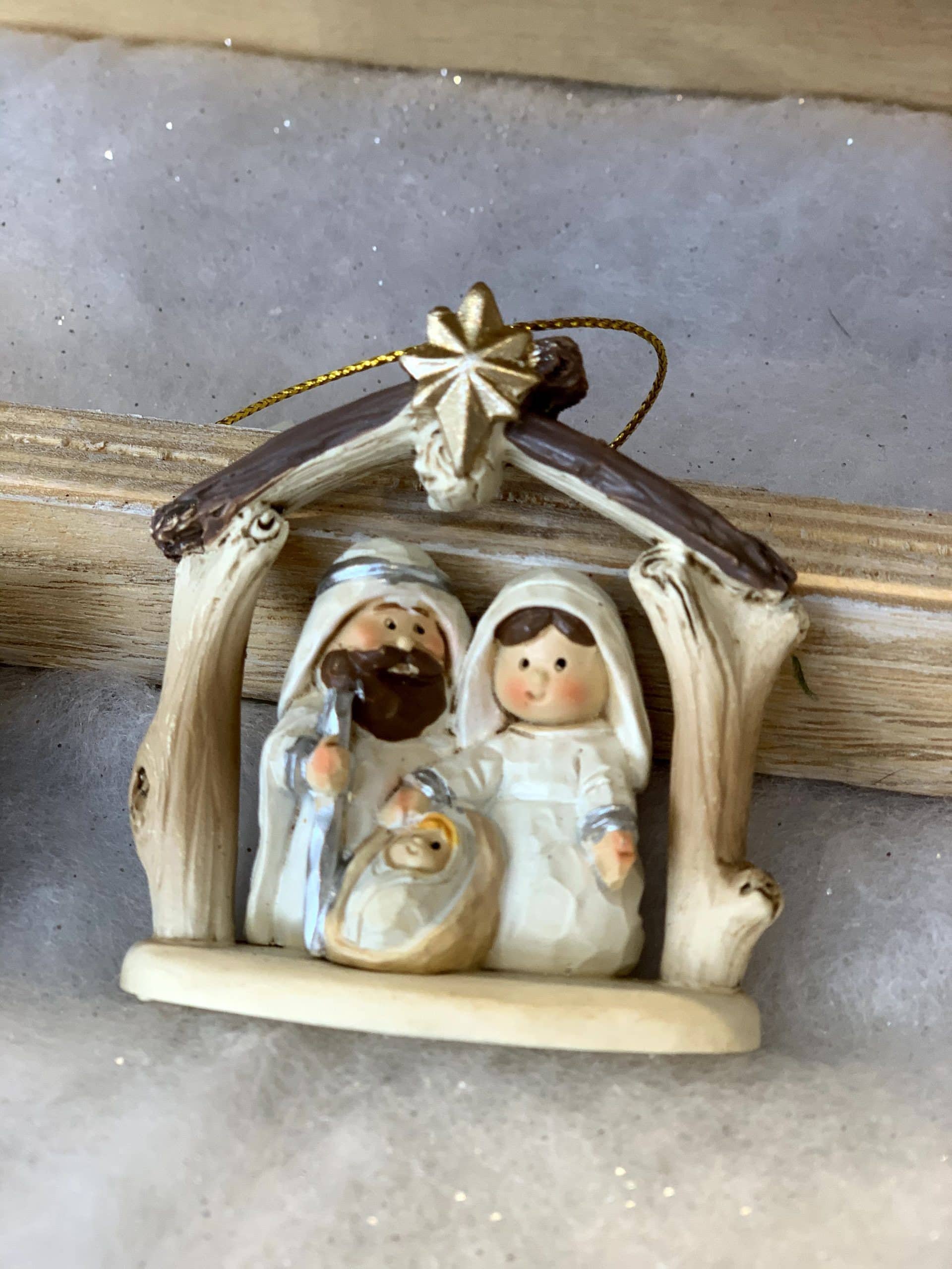 Nativity Tree Decoration