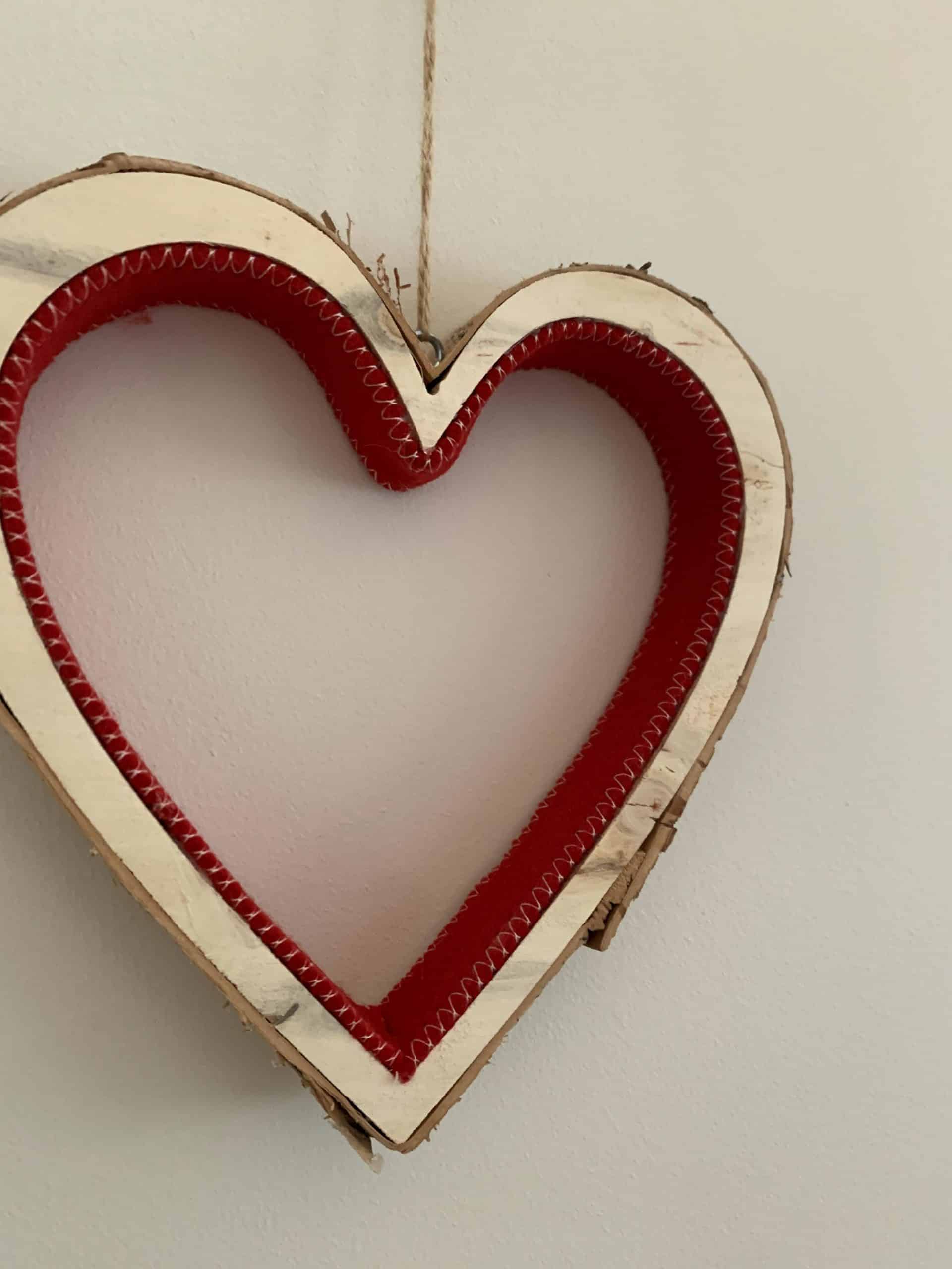 Rustic Heart Hanging Decoration