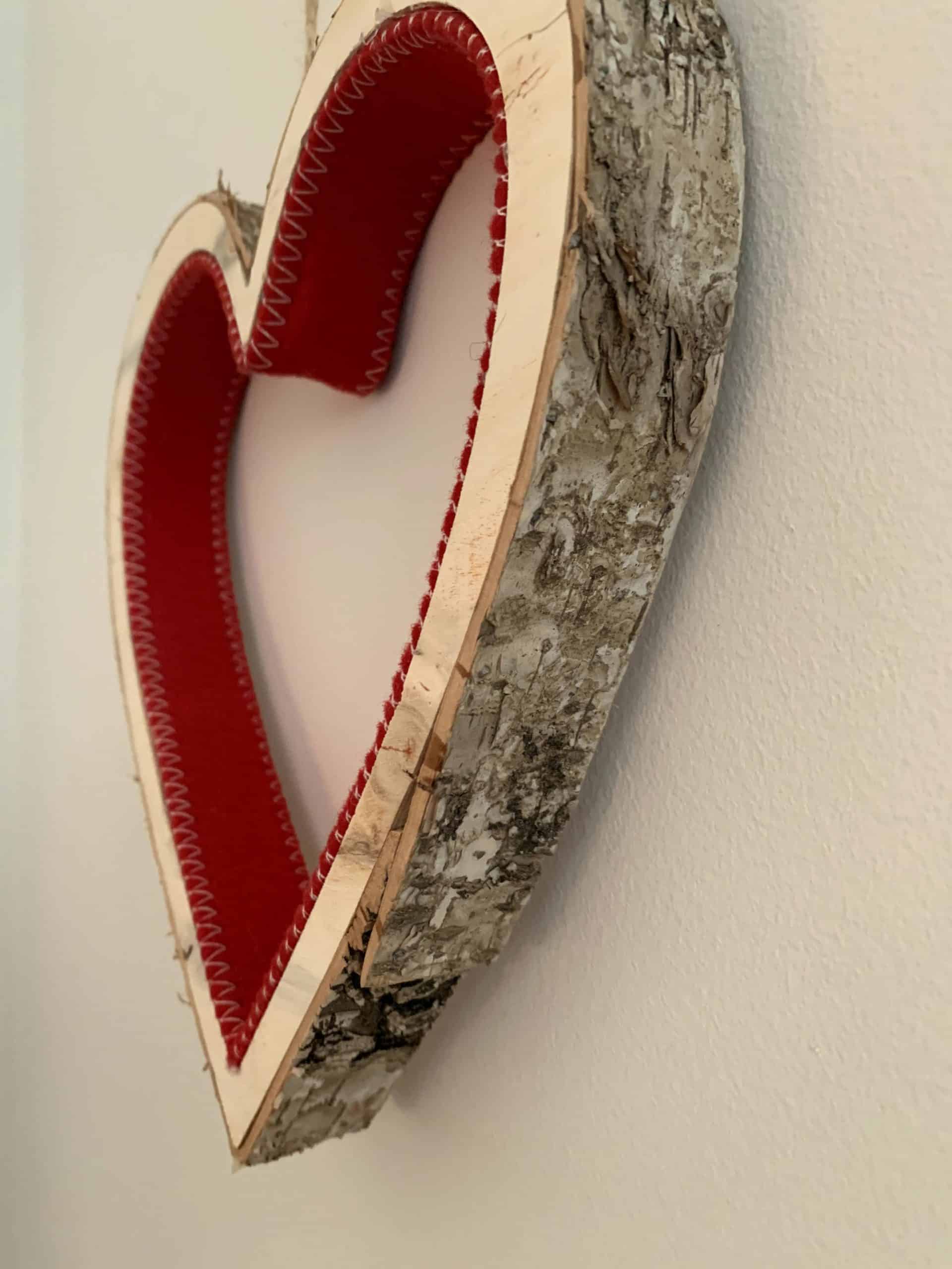Rustic Heart Hanging Decoration