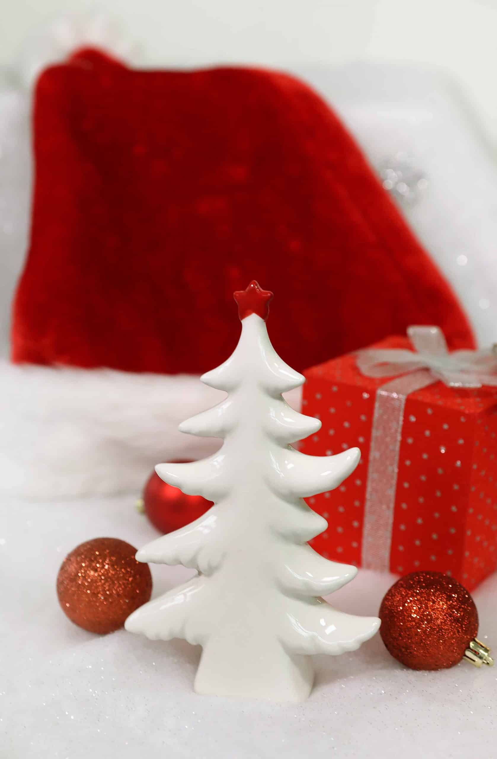 White ceramic tree