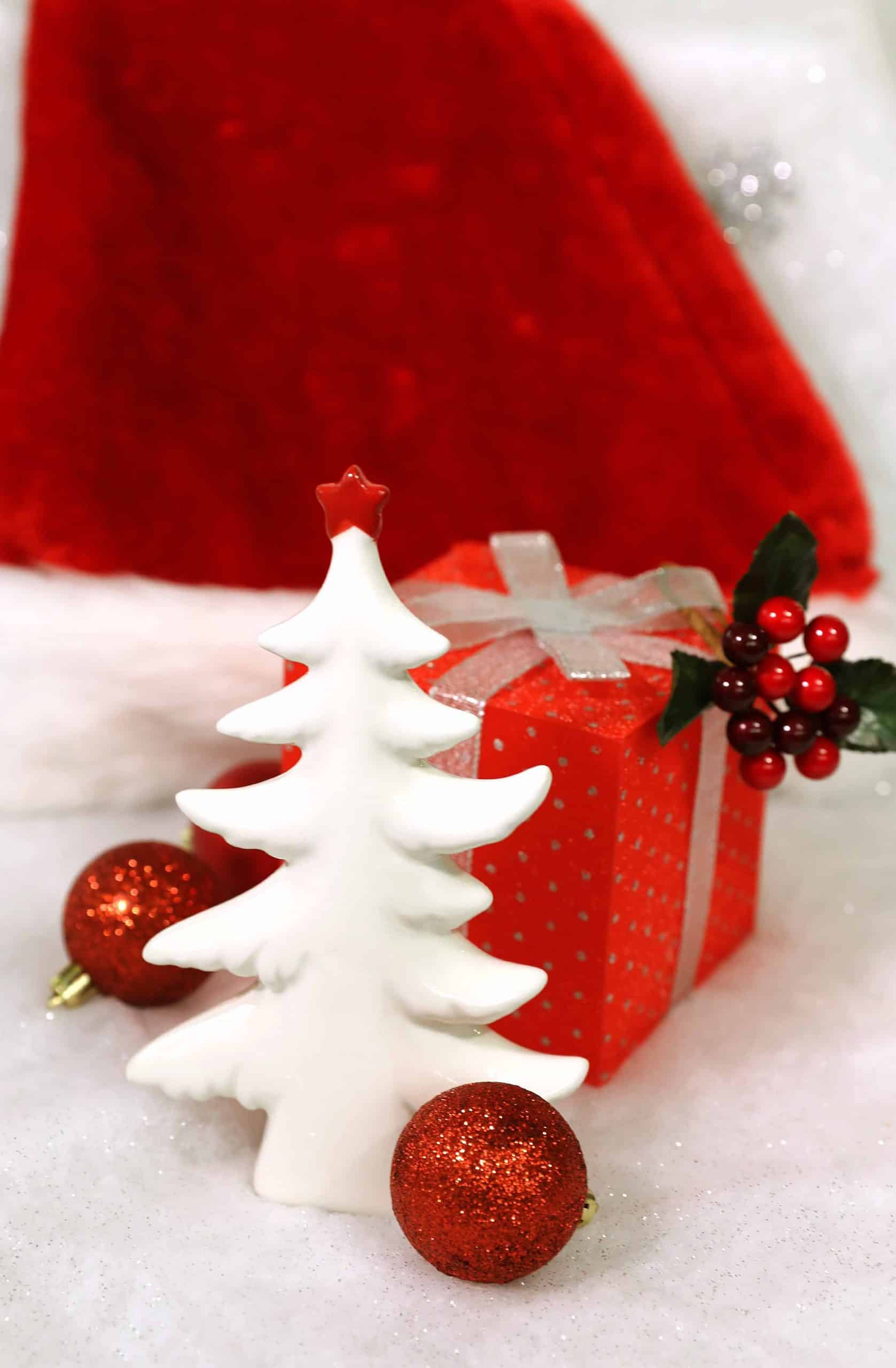 White ceramic tree