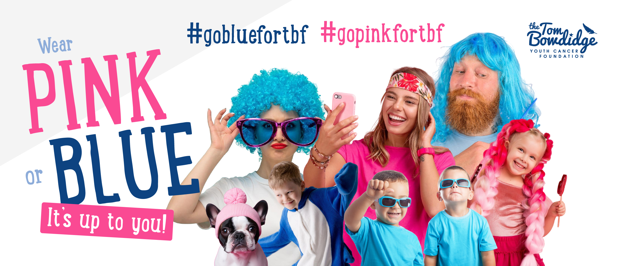 Wear it Pink or Blue, it is up to you!